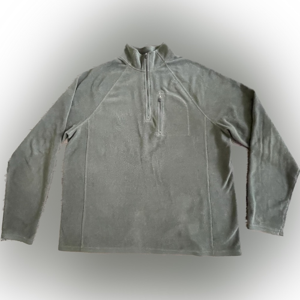 Men’s L.L. Bean's Quick Dry Trail Tee 1/4 Zip w/ Chest Zip Pocket - Picture 3 of 5